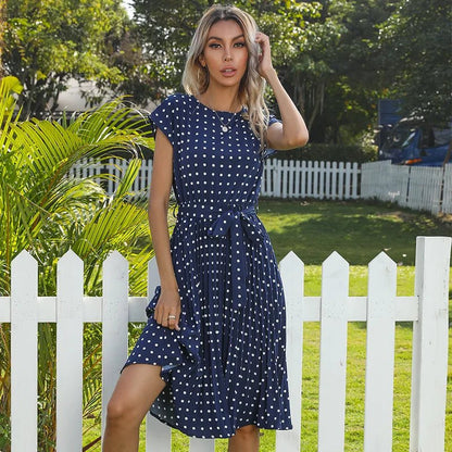Beth - Polka Bloom Dress - Alira - Boutique