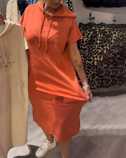 Bridget - Casual Hoodie Dress - Alira - Boutique