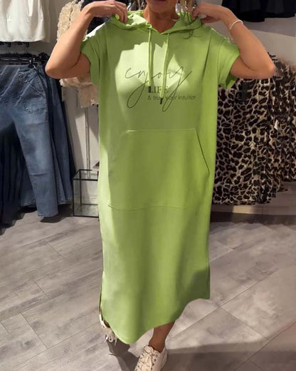 Bridget - Casual Hoodie Dress - Alira - Boutique
