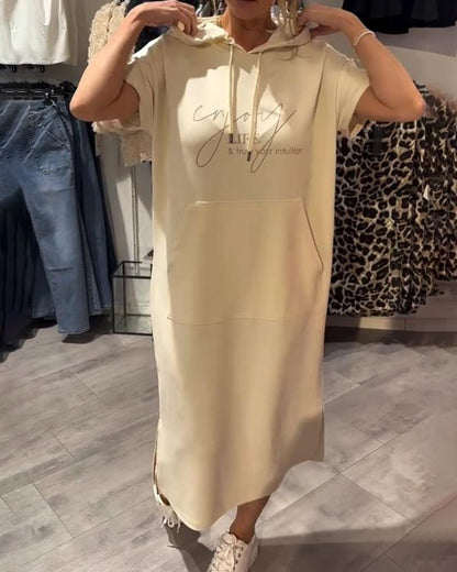 Bridget - Casual Hoodie Dress - Alira - Boutique
