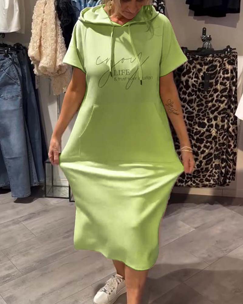 Bridget - Casual Hoodie Dress - Alira - Boutique