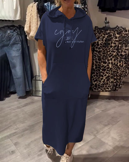 Bridget - Casual Hoodie Dress - Alira - Boutique