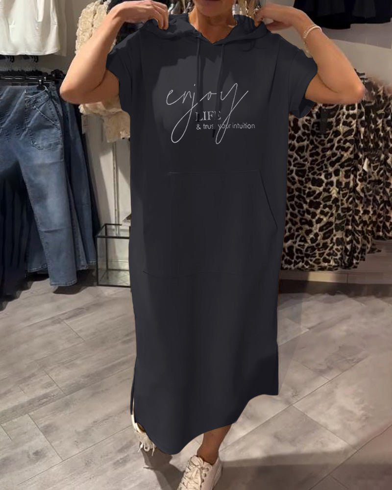 Bridget - Casual Hoodie Dress - Alira - Boutique