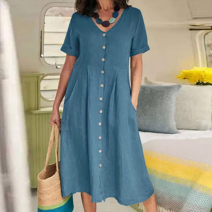 Briar - Effortless Buttoned Dress