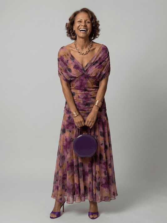 Calen | Off-Shoulder Midi Dress - Alira - Boutique