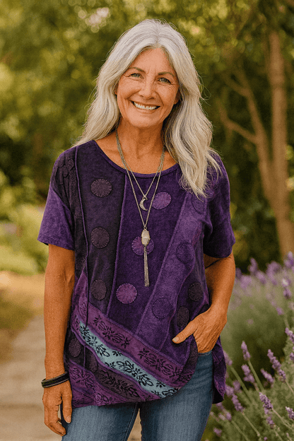 Calla| Artistic Top – Flows Gently, Flatters Beautifully - Alira - Boutique