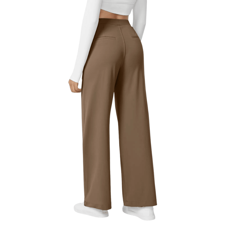 CAPRICE™ – Classic Straight Leg Smart Work Pants - Alira - Boutique