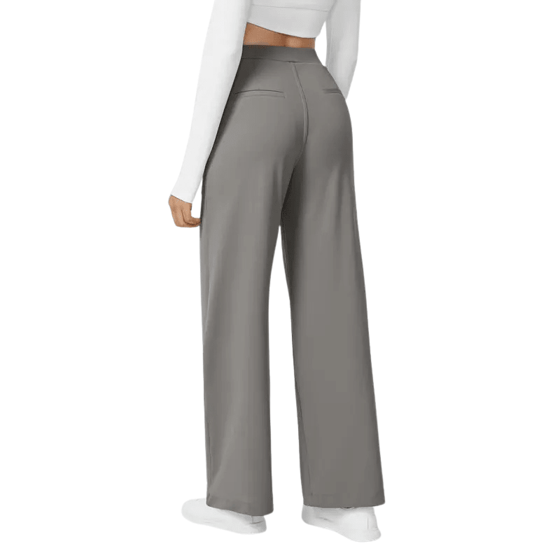 CAPRICE™ – Classic Straight Leg Smart Work Pants - Alira - Boutique