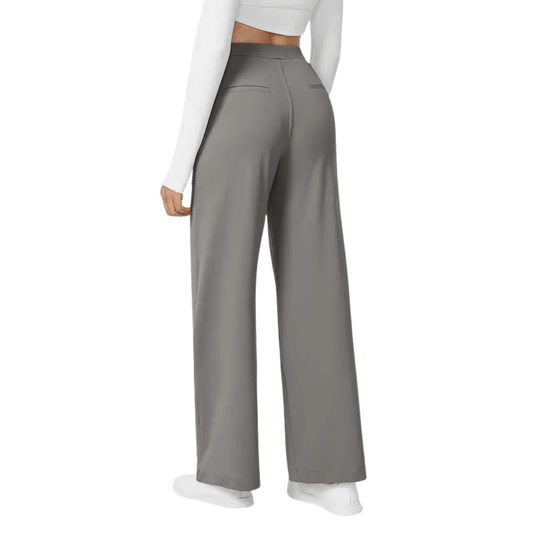 CAPRICE™ – Classic Straight Leg Smart Work Pants - Alira - Boutique