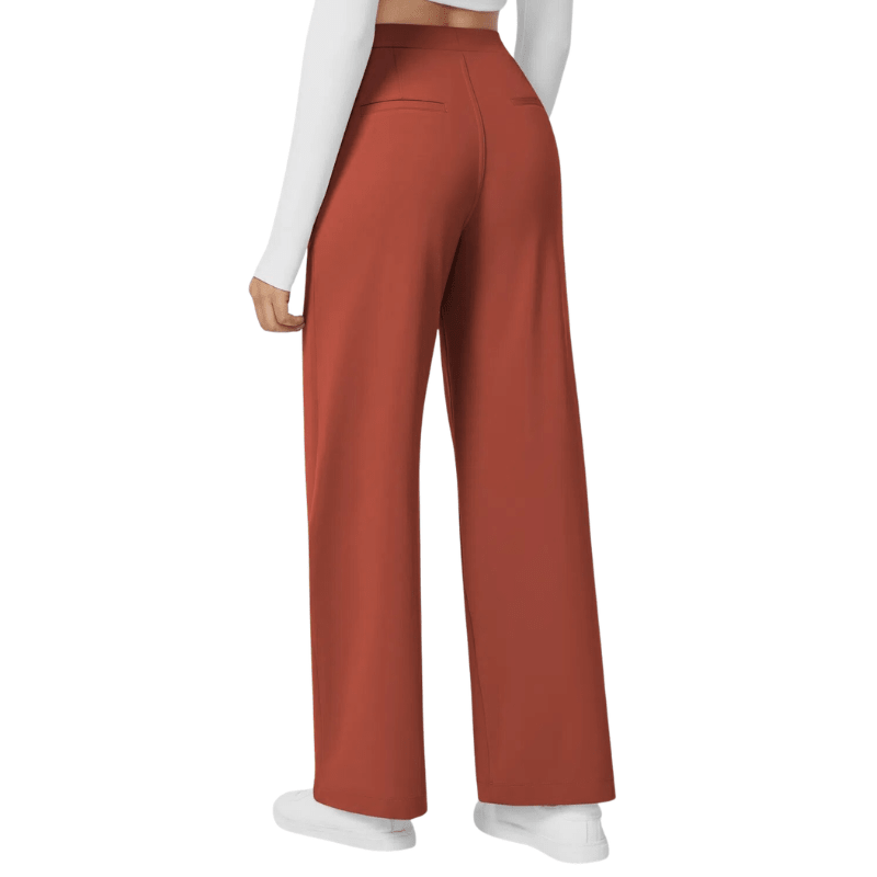 CAPRICE™ – Classic Straight Leg Smart Work Pants - Alira - Boutique