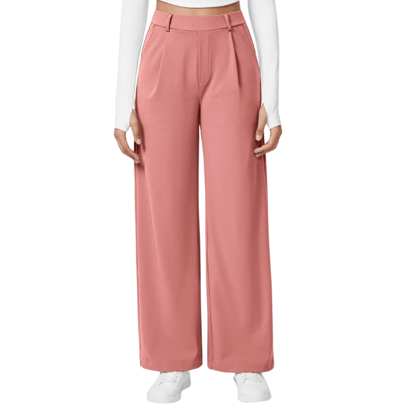 CAPRICE™ – Classic Straight Leg Smart Work Pants - Alira - Boutique