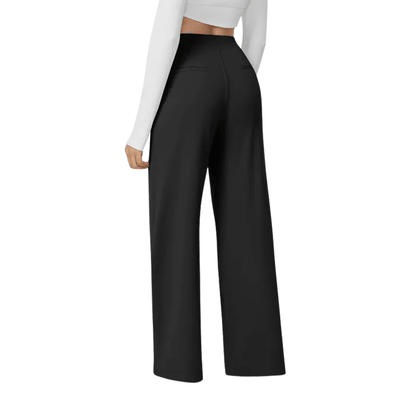 CAPRICE™ – Classic Straight Leg Smart Work Pants - Alira - Boutique