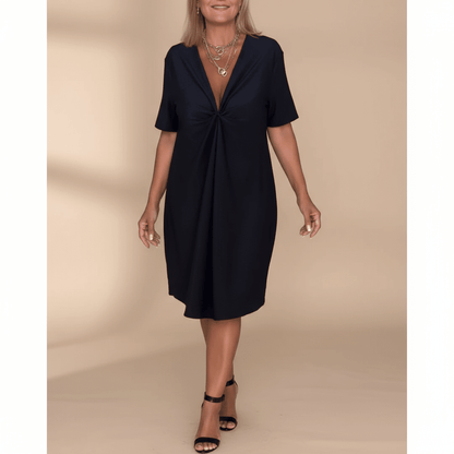 Carly - Effortless Twist Dress - Alira - Boutique