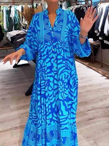 Carmilla - Vibrant Printed Dress - Alira - Boutique
