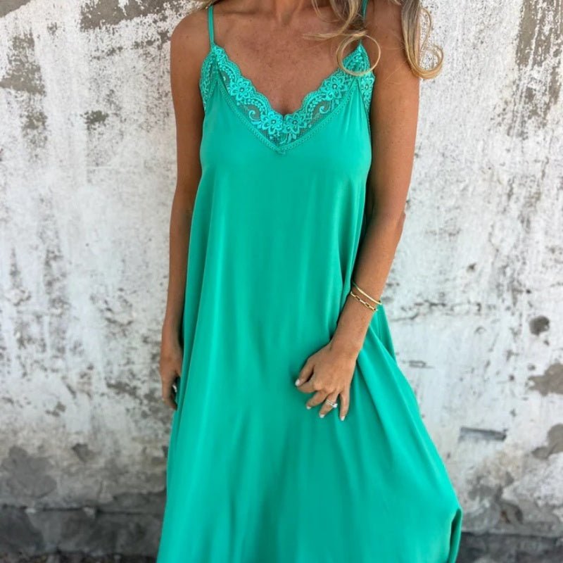 Carolina - Elegant Sleeveless Dress - Alira - Boutique