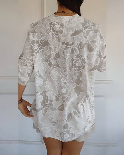 Cassie | Floral Print Blouse - Alira - Boutique