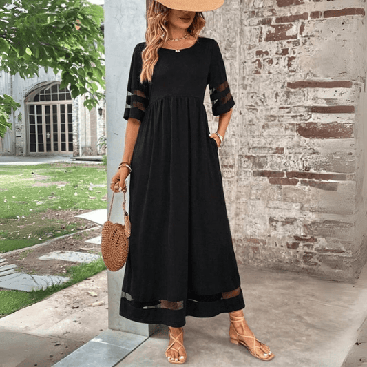 Cerelia | Flattering Tummy-Smoothing Midi Dress - Alira - Boutique
