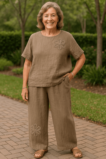 Cheryl 2‑Piece Set – Effortless Comfort (S-5XL) - Alira - Boutique