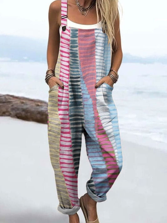 Coastal Rhythm Jumpsuit - Alira - Boutique
