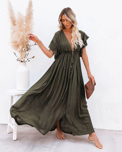 Coralie - Airy Maxi Dress - Alira - Boutique