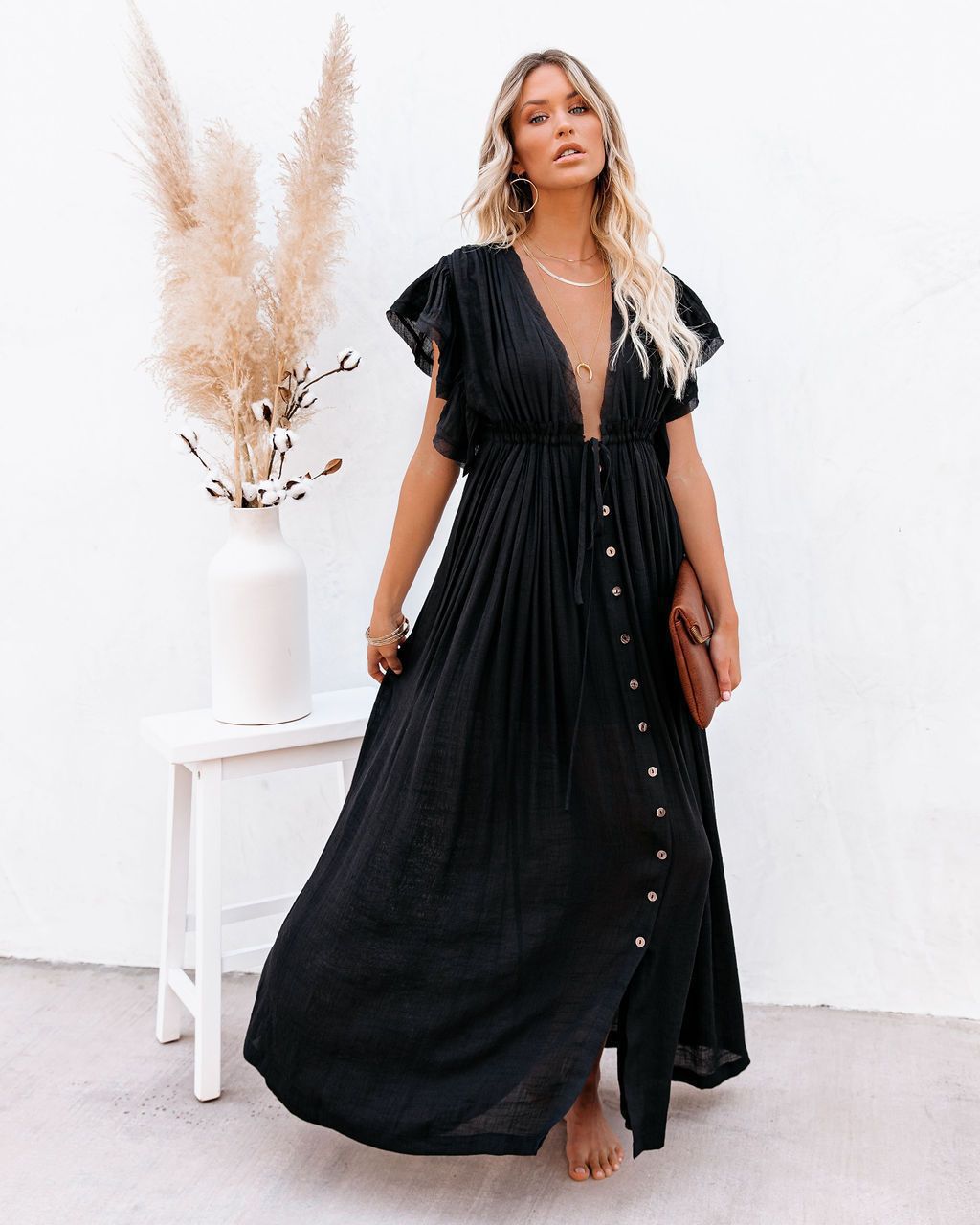 Coralie - Airy Maxi Dress - Alira - Boutique