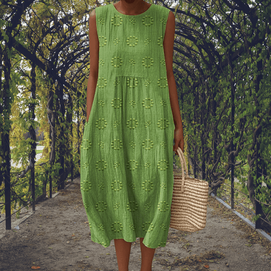 Courtney | Elegant Sleeveless Dress with Pockets - Alira - Boutique
