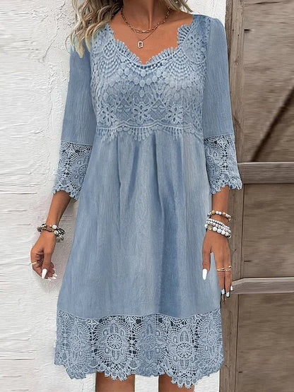 Scarlett | Graceful Lace Midi
