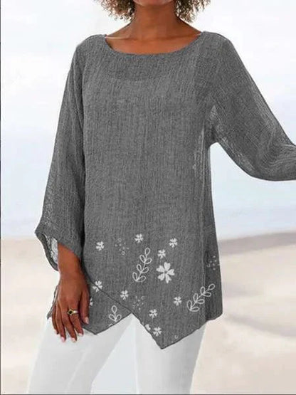 Luisa | Floral Plus Size Blouse