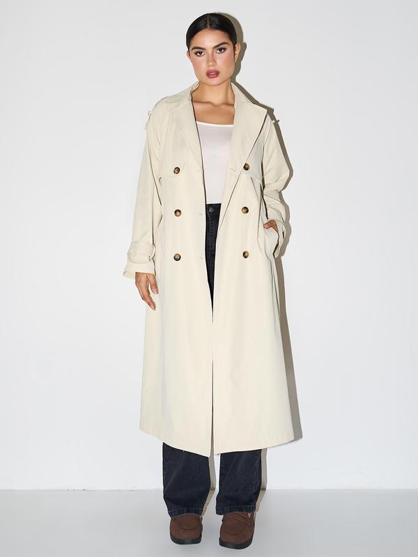 Solana | Double Breasted Trench