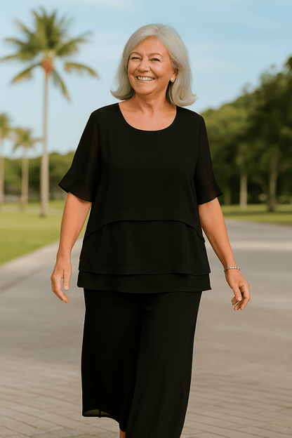 Darcy | SoftLayer Blouse - Alira - Boutique