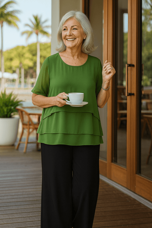 Darcy | SoftLayer Blouse - Alira - Boutique