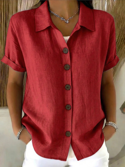 Josephine | Button Front Blouse