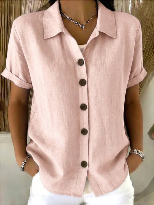 Amoret | Button Front Blouse