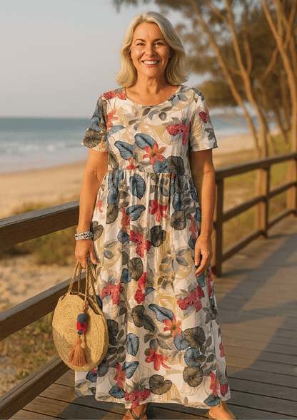 Dianne | Summer Bloom Maxi Dress - Alira - Boutique