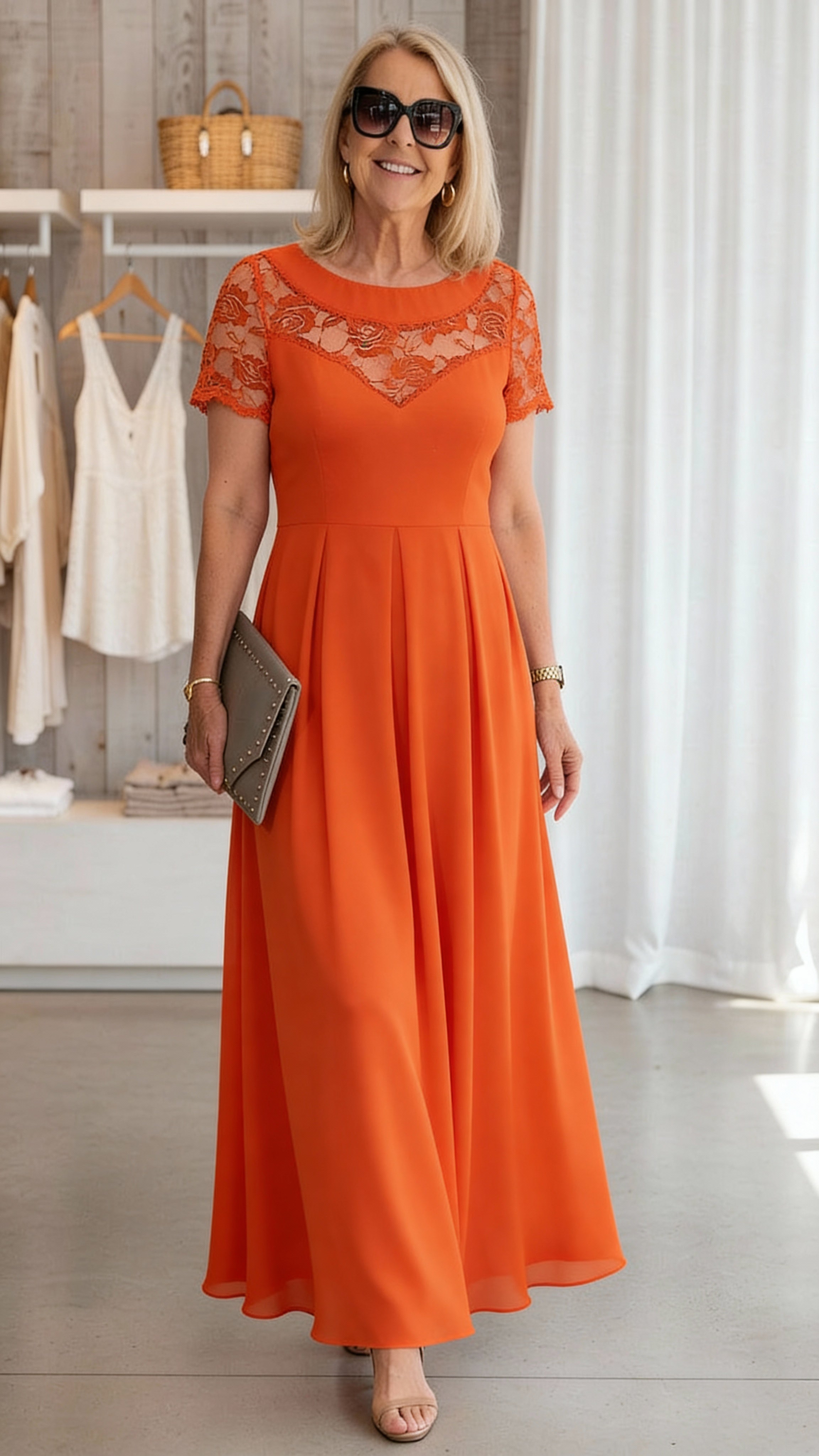 Orange / 4XL (20-22)