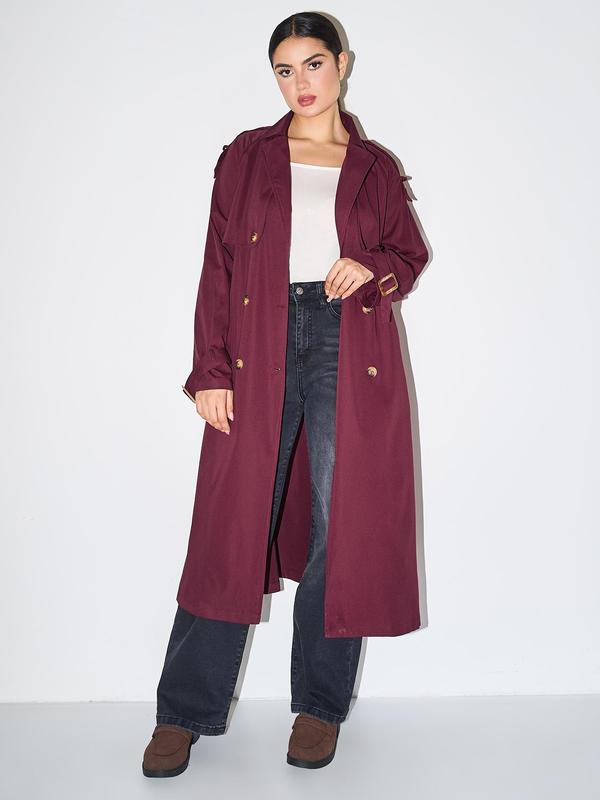 Solana | Double Breasted Trench