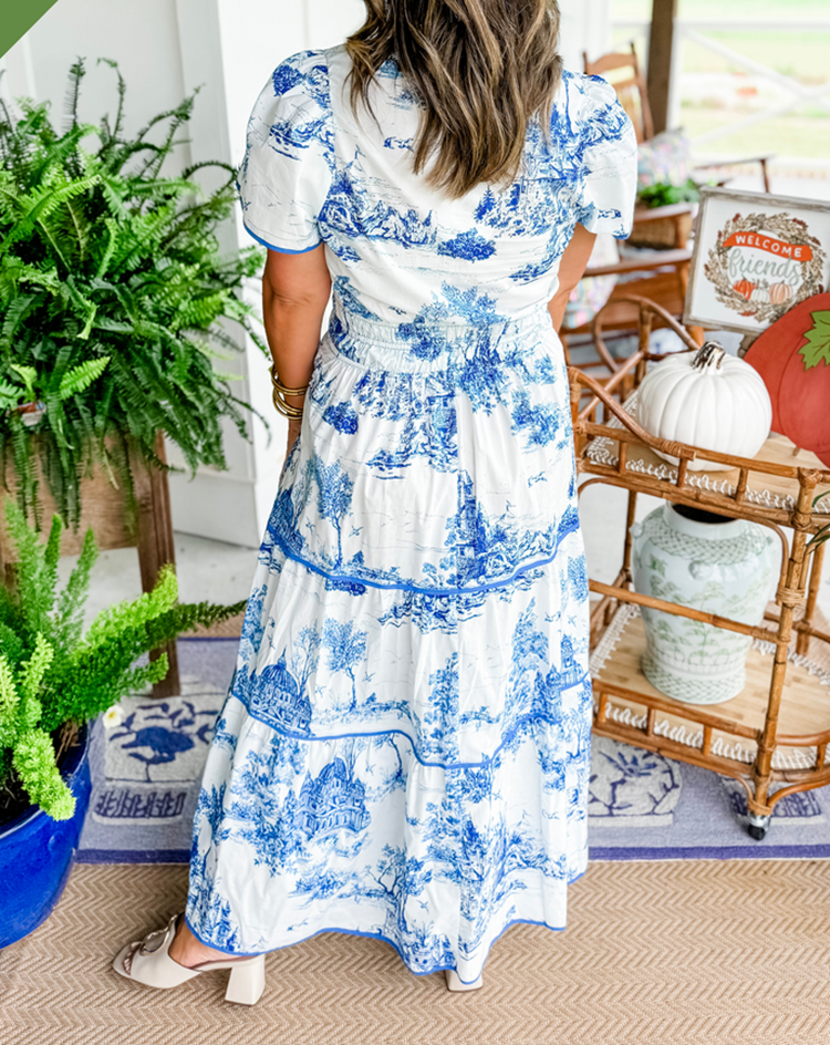 Eliza | Classic Toile Maxi - Alira - Boutique