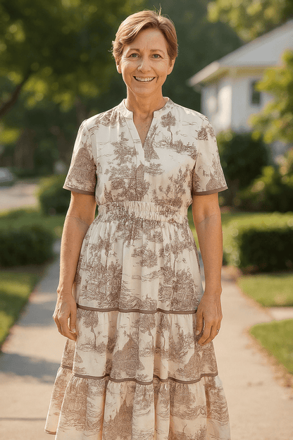 Eliza | Classic Toile Maxi - Alira - Boutique