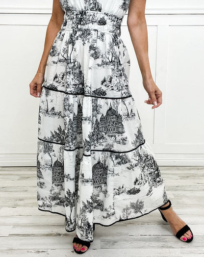 Eliza | Classic Toile Maxi - Alira - Boutique