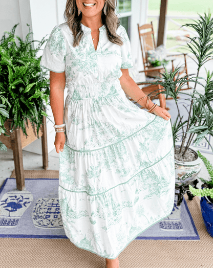 Eliza | Classic Toile Maxi - Alira - Boutique