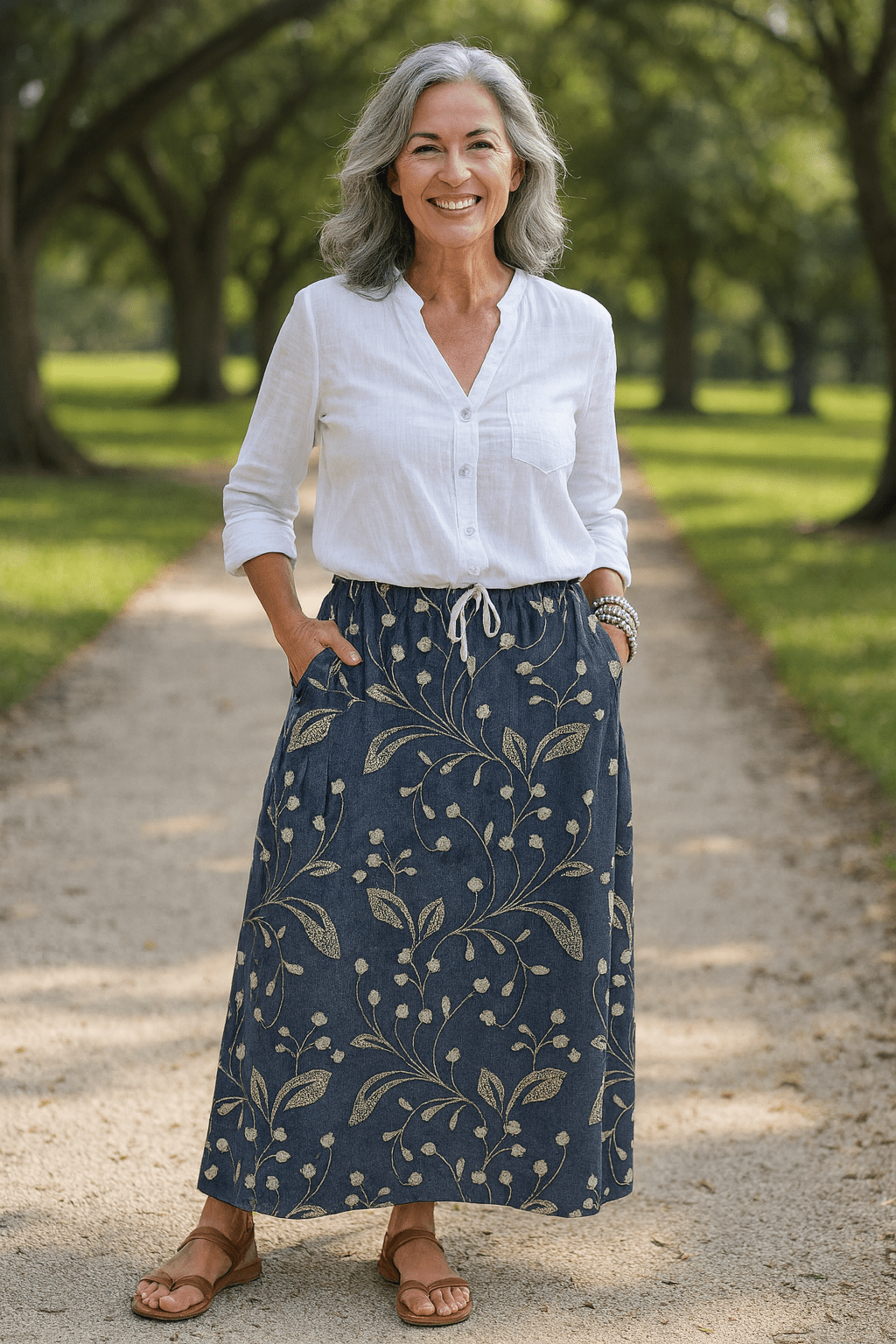 Eliza Everyday Breeze Travel Skirt (S-3XL) - Alira - Boutique