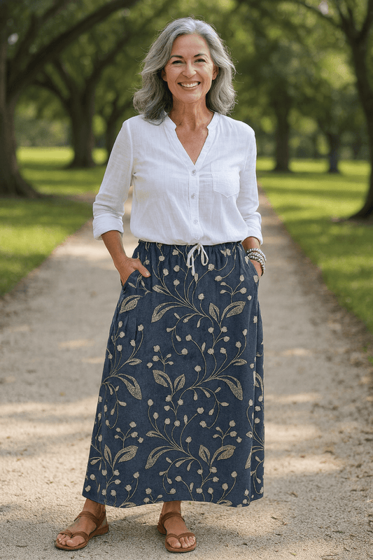Eliza Everyday Breeze Travel Skirt (S-3XL) - Alira - Boutique