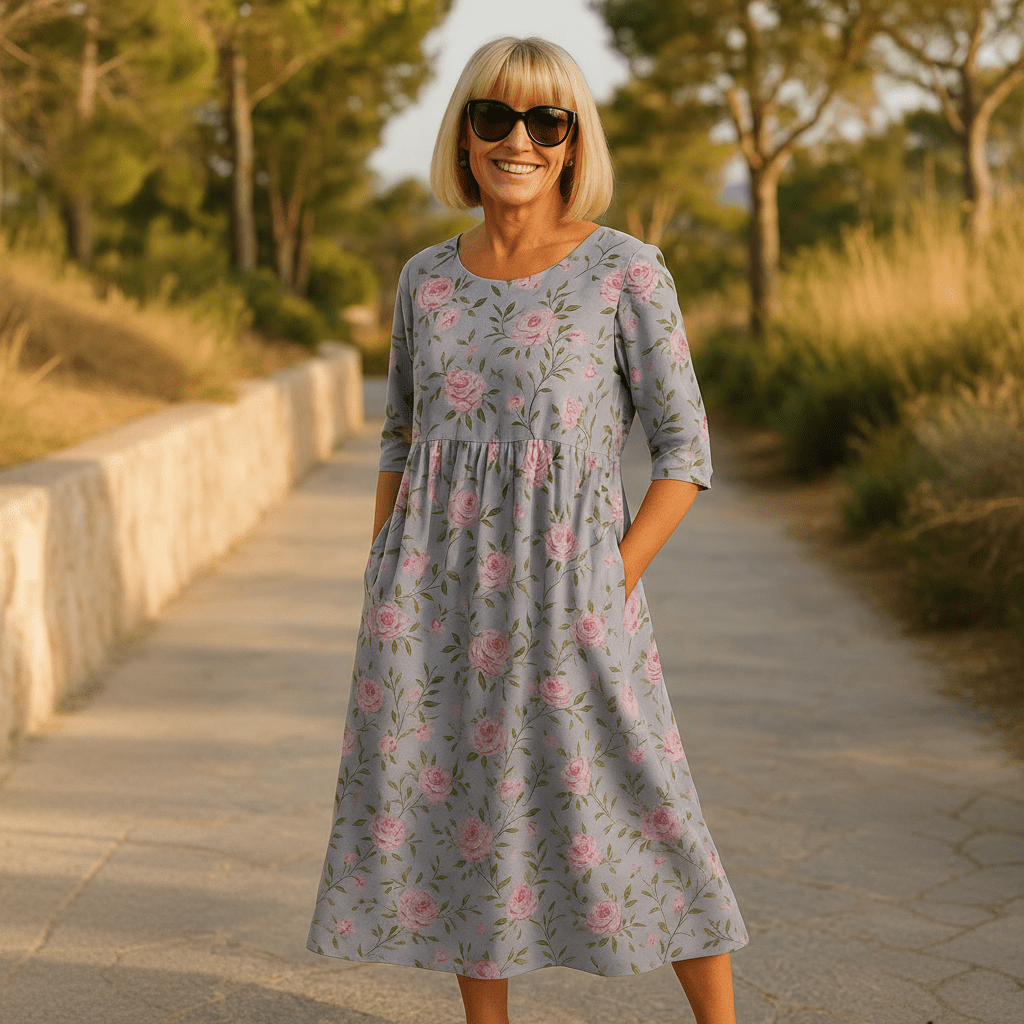 Eliza | Relaxed Midi Dress - Alira - Boutique