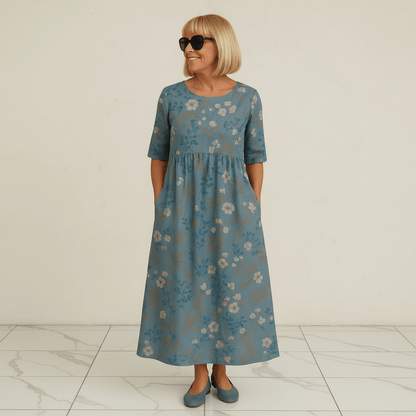 Eliza | Relaxed Midi Dress - Alira - Boutique