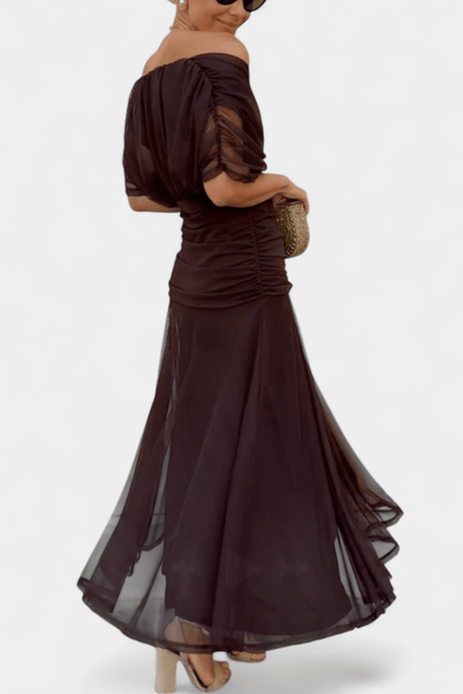 Eloria | Elegant Women's Dress | Romantic Long Floral Dress - Alira - Boutique