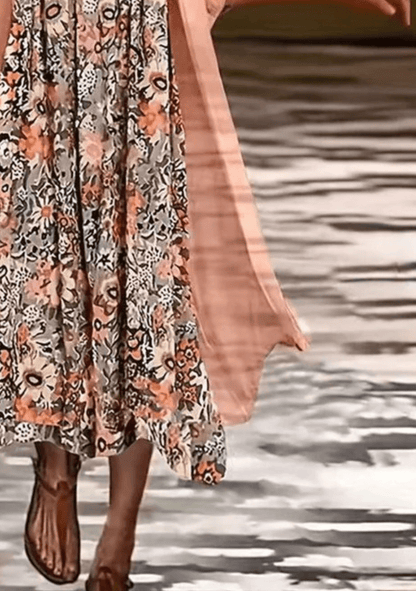 Essie - Floral Boho Dress - Alira - Boutique