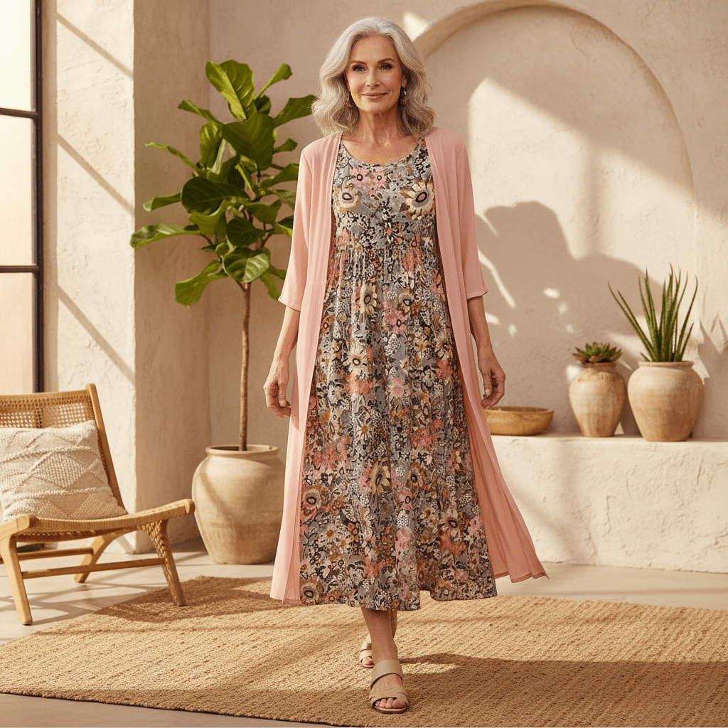 Essie - Floral Boho Dress - Alira - Boutique