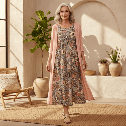 Essie - Floral Boho Dress - Alira - Boutique