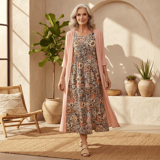 Essie - Floral Boho Dress - Alira - Boutique