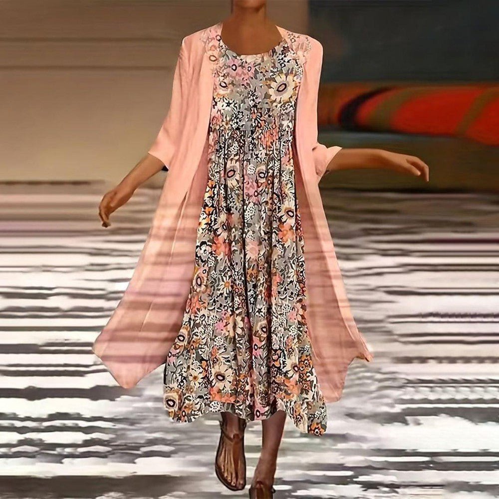 Essie - Floral Boho Dress - Alira - Boutique